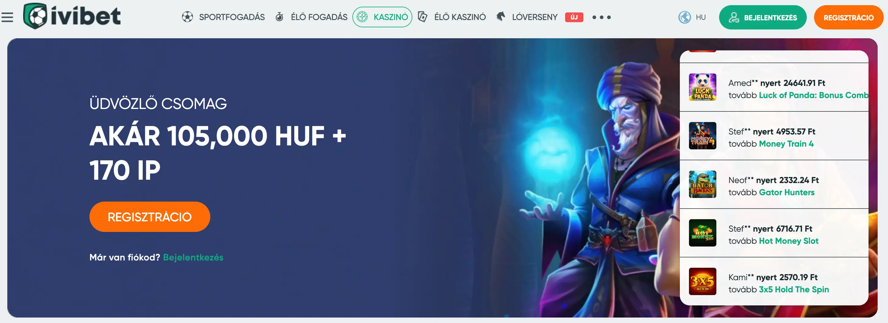 Ivibet kaszinó.