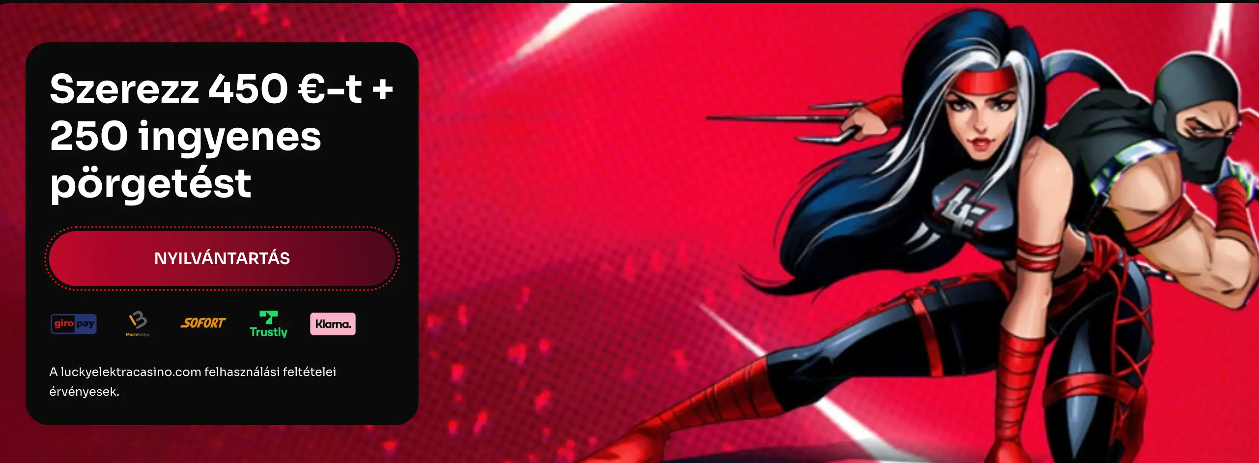 Lucky Elektra kaszinó.